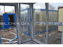 Блок-контейнер 4м, проходная, г.Ставрополь в Калининске