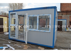 Блок-контейнер 4м, проходная, г.Ставрополь в Калининске