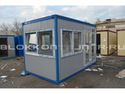 Блок-контейнер 4м, проходная, г.Ставрополь в Калининске