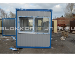 Блок-контейнер 4м, проходная, г.Ставрополь в Калининске